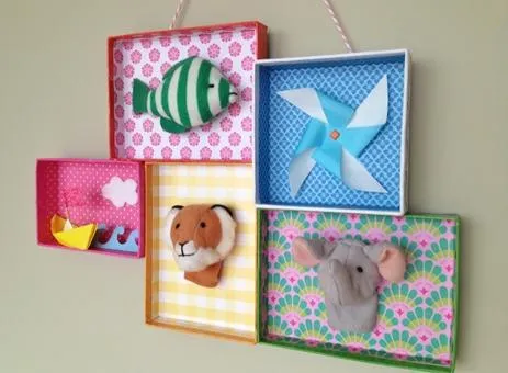 forrar cajas de carton | Decorar tu casa es facilisimo.com