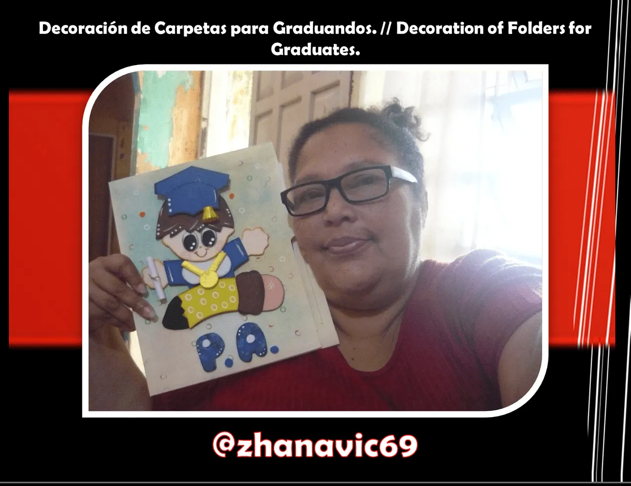 Decoración de Carpetas para Graduandos. // Decoration of Folders for Graduates. Esp-Eng | PeakD