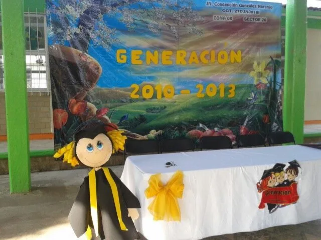 Decoración de ceremonia de clausura de ciclo escolar | "Hazlo tú ...