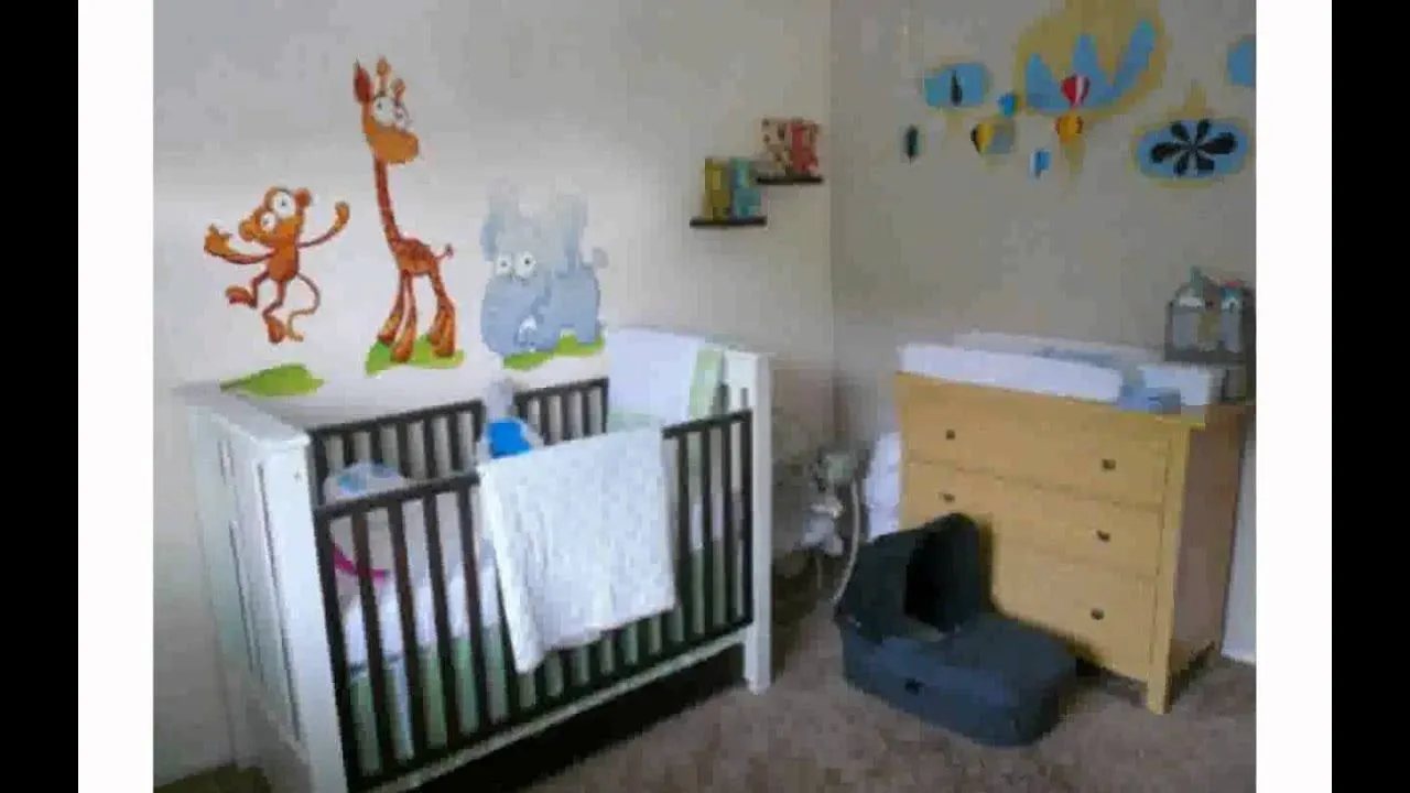 Decoracion Del Cuarto De Un Bebe Varon - YouTube