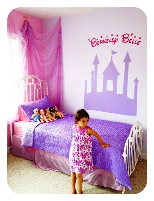 Decoracion De Cuartos De Princesas Disney