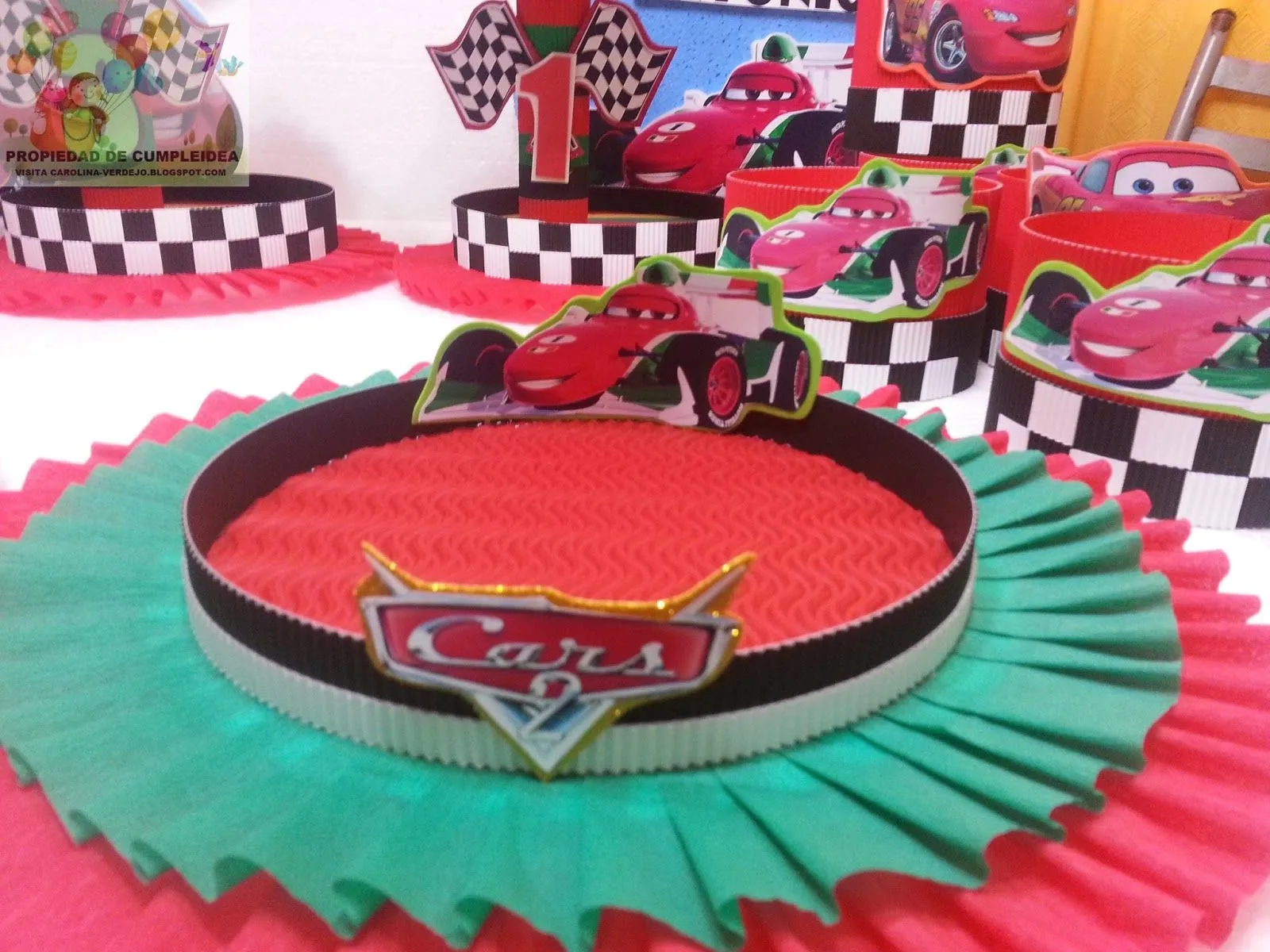 Decoración de cumpleaños infantiles cars - Imagui