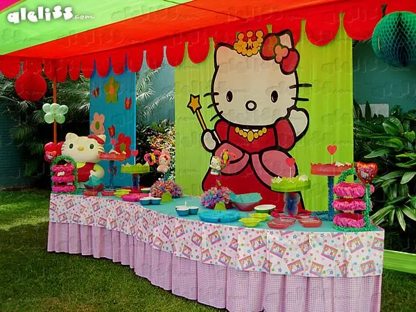 Decoración de cumpleaños infantiles Hello Kitty - Imagui