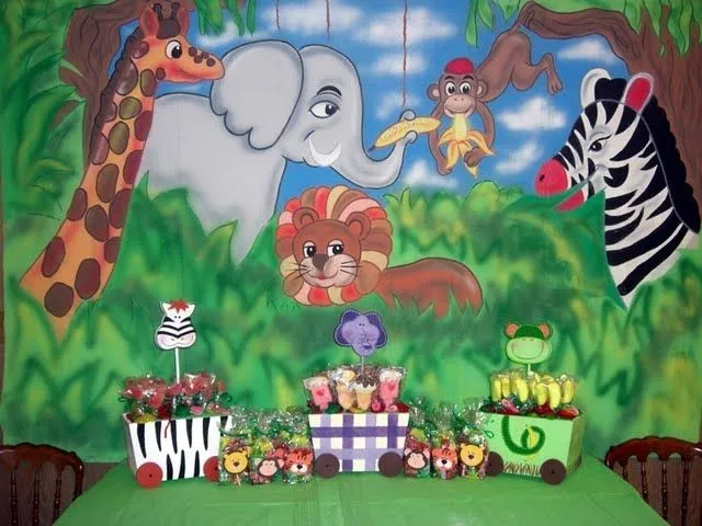 Decoración de jungla - Imagui