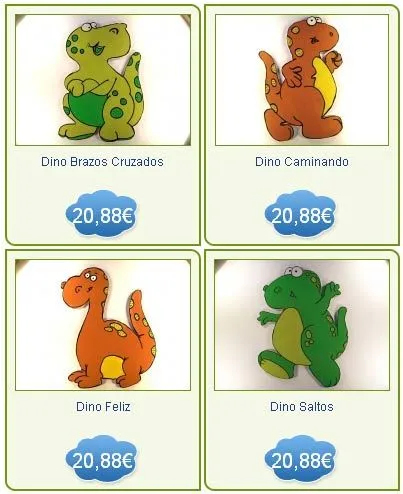 Mas dinosaurios para las habitaciones infantiles | Decoideas.Net