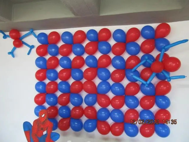 DECORACION FIESTA HOMBRE ARAÑA SPIDERMAN | Decoracion fiestas ...