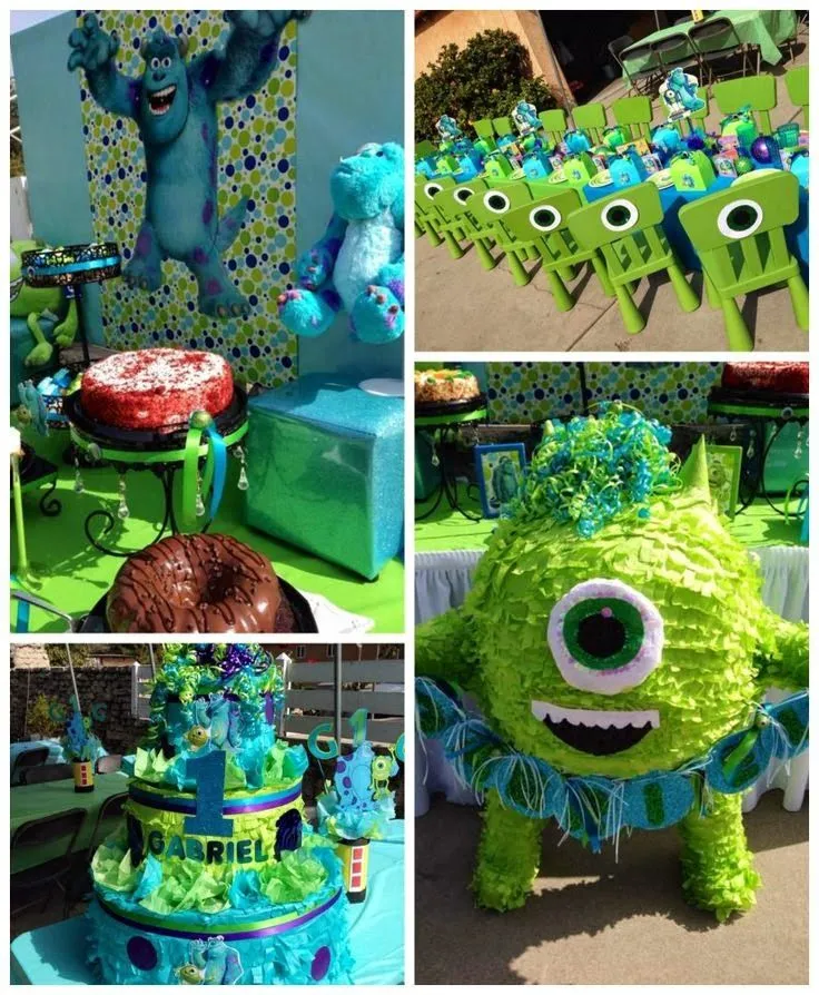 Decoración de Fiesta Infantil de Monster Inc. : Fiestas Infantiles ...