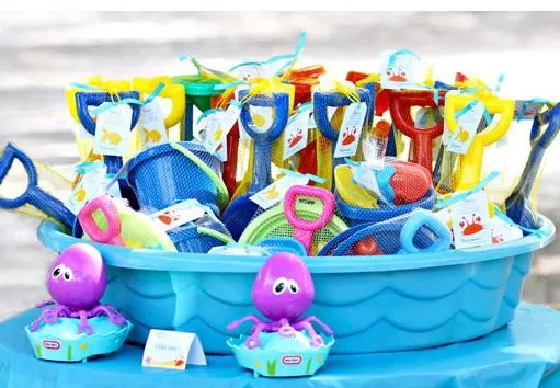 Decoración de Fiesta Infantil en la Playa y Piscina para Niños ...