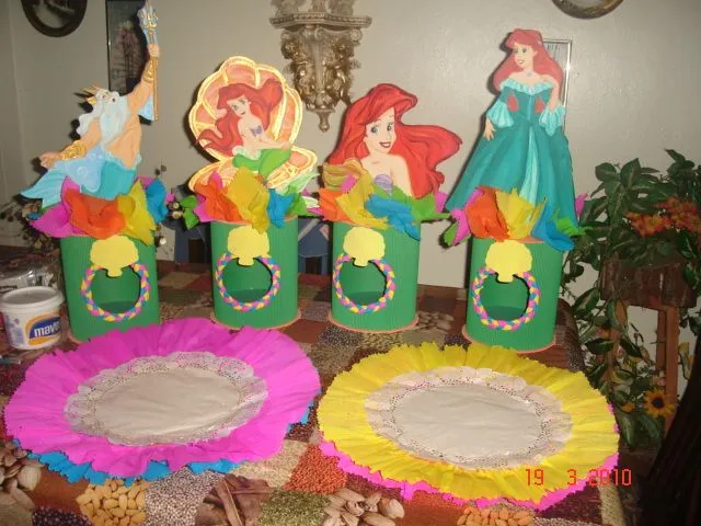 Fiestas infantiles de la sirenita - Imagui