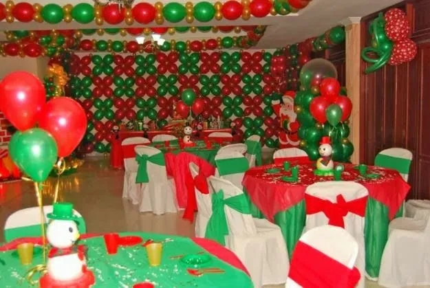 DECORACION DE CUMPLEAÑOS INFANTILES DE NAVIDAD - Imagui