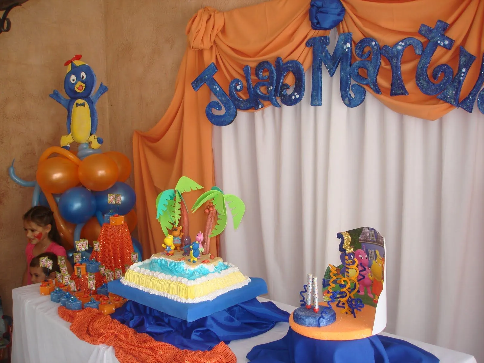 decoración de fiestas infantiles: decoración de backyardigans los ...