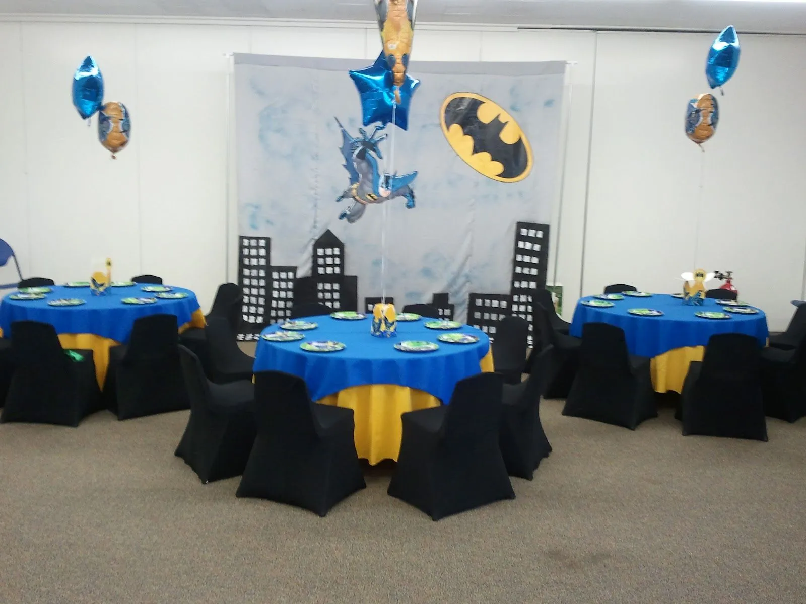 kalliopelp: Decoración de Fiestas Infantiles de Batman