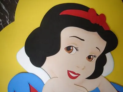 Decoración de Fiestas Infantiles: Blanca Nieves (realizada en su ...