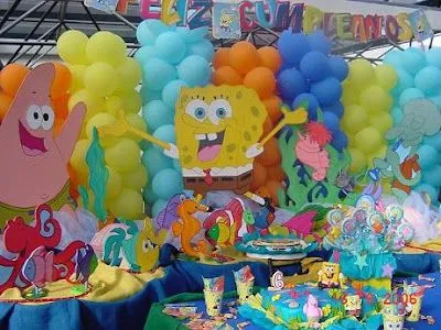 Decoración de fiestas infantiles de Bob Esponja : Bebes y embarazo