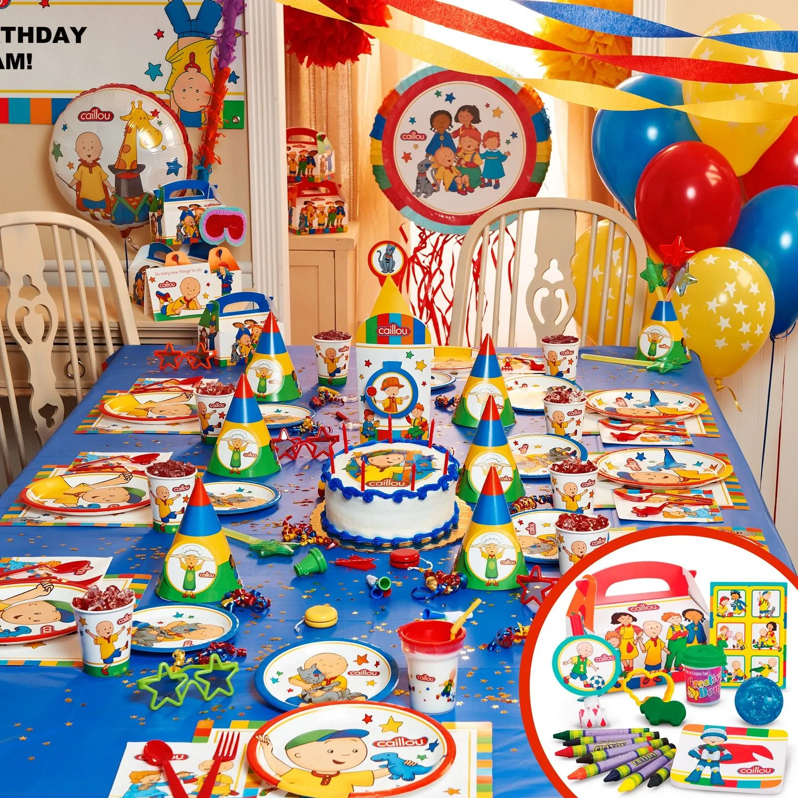 Decoración de Fiestas Infantiles de Caillou : Fiestas y todo Eventos