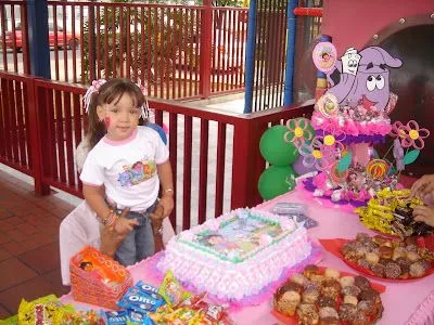 Decoración de Fiestas Infantiles: Fiesta Dora La Exploradora