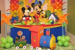 Decoración De Fiestas Infantiles De Mickey Mouse : Fiestas ...