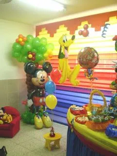 Decoración De Fiestas Infantiles De Mickey Mouse : Fiestas ...