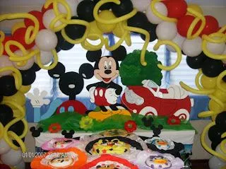 Decoración De Fiestas Infantiles De Mickey Mouse : Fiestas ...