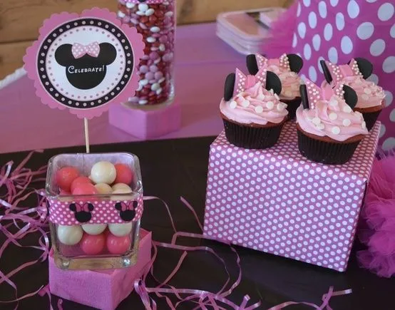 Decoración De Fiestas Infantiles de Minnie Mouse | Arcos con ...