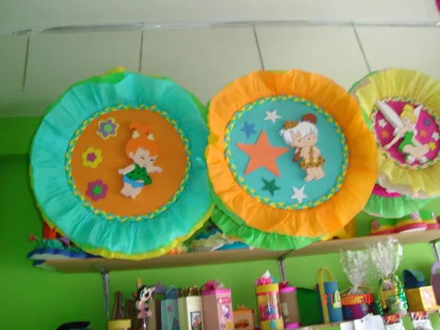 Decoración de fiestas infantiles de los picapiedras - Imagui