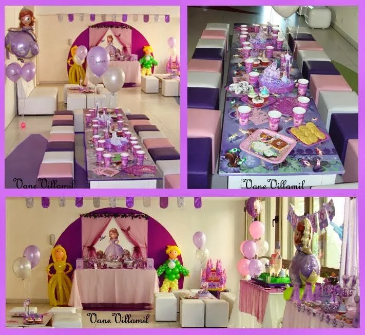 Decoracion Fiestas Infantiles Princesa Sofia