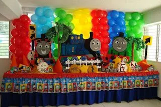 Decoración De Fiestas Infantiles De Tren Thomas : Fiestas ...