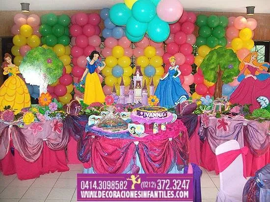 Fiesta de las Princesas de Disney | Decoracionesinfantiles's Weblog