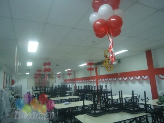 DECORACIÓN CON GLOBOS