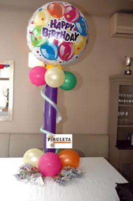 Decoración con globos