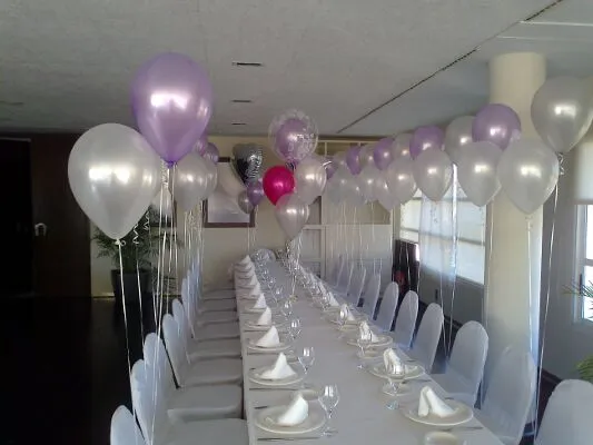 decoración globos helio comunión club náutico valencia - Globos JC ...