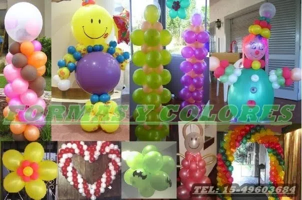 Decoracion con Globos - DECORACION CON GLOBOS
