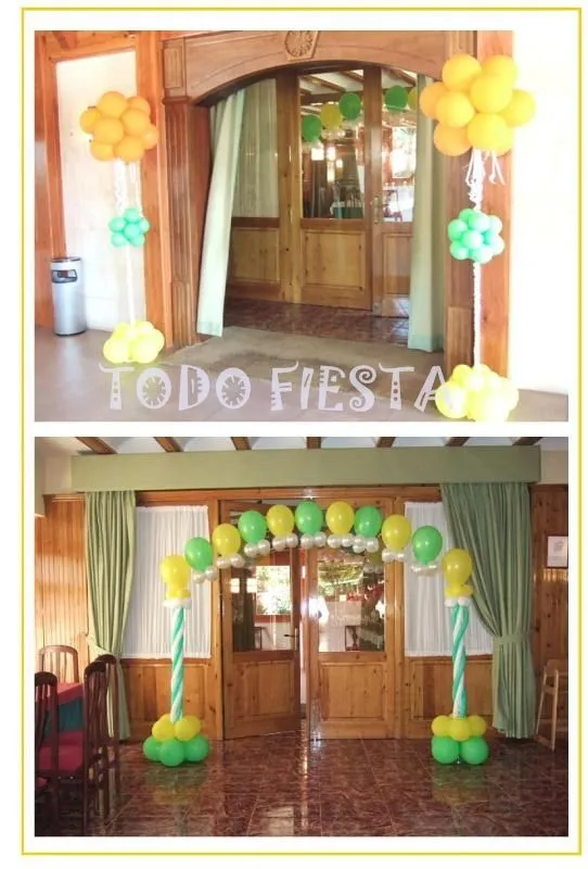 Decoración con globos de Todo Fiesta: DECORACIONES PARA 1ª COMUNIÓN