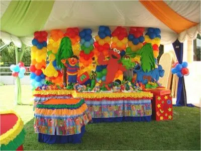 Decoraciónes de fiestas infantiles con globos - Imagui