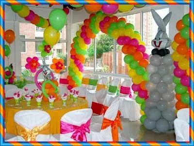 Decoración con globos para fiestas infantiles y eventos ...