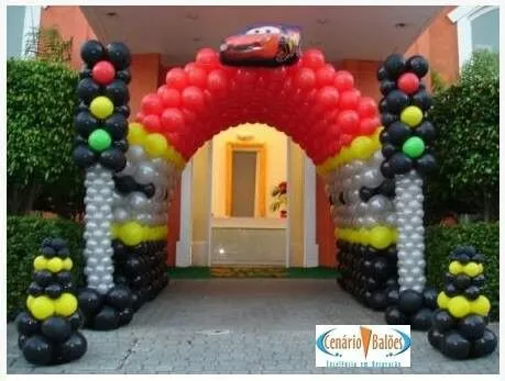 Tunel con globos | Balloons | Pinterest