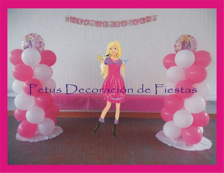 Decoración con Globos on Pinterest | Ben 10, Barbie and Fiestas