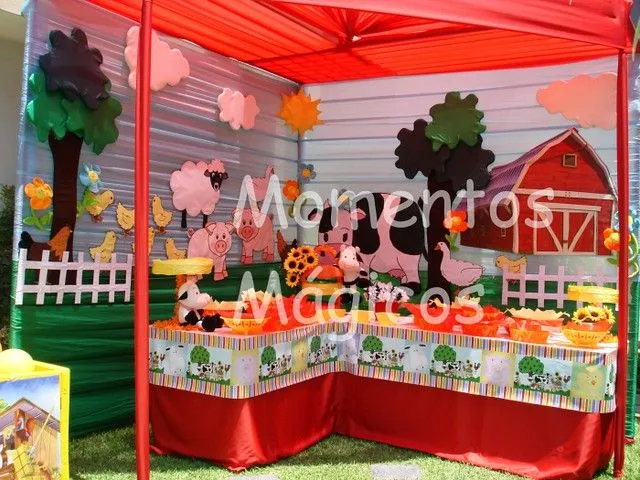 decoracion granja animalitos momentos magicos | Flickr - Photo ...