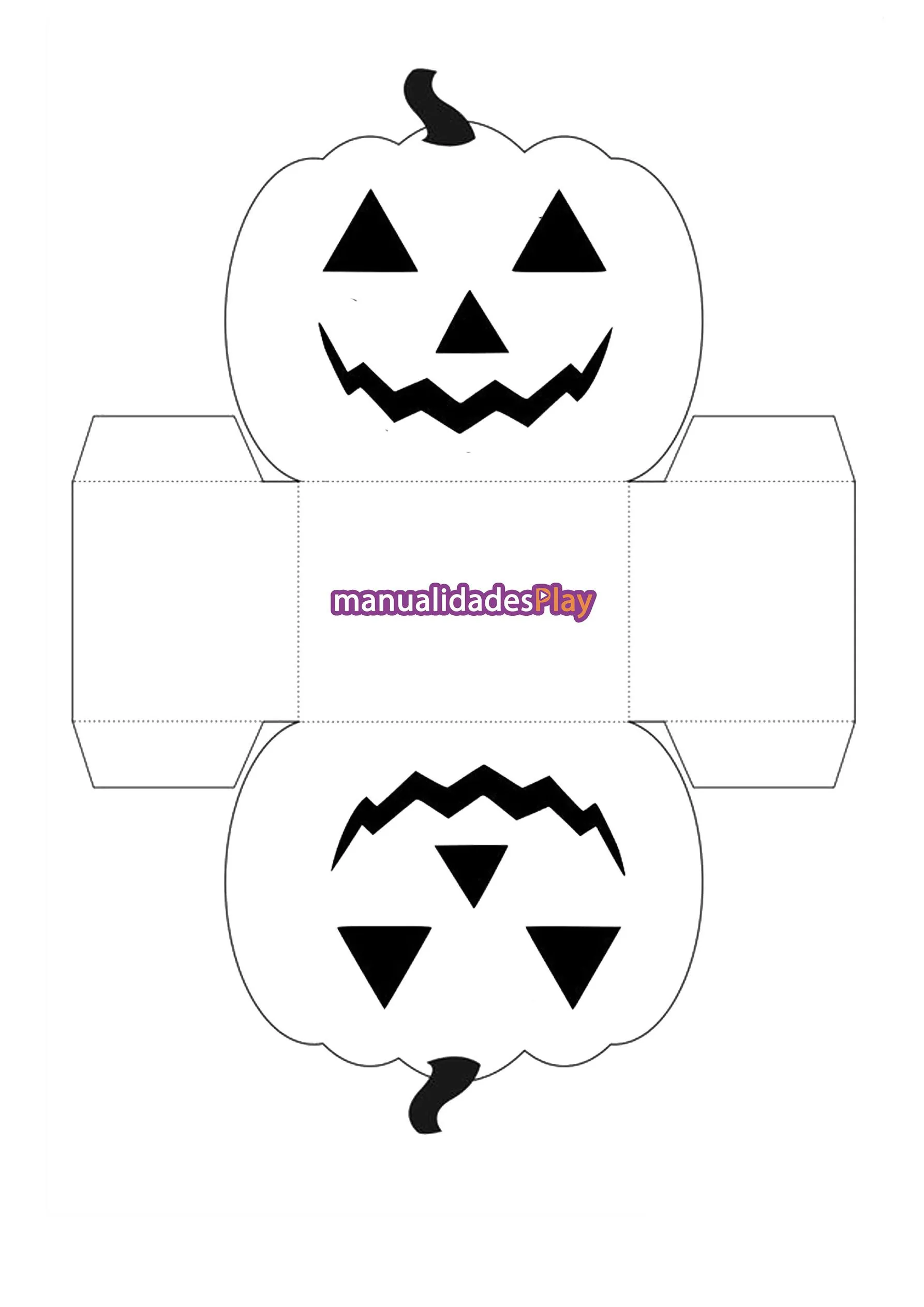 Decoración para Halloween con cartulina ¡Fácil! - Manualidades Play