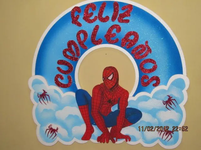 DECORACION HOMBRE ARAÑA - SPIDERMAN FIESTAS INFANTILES ...