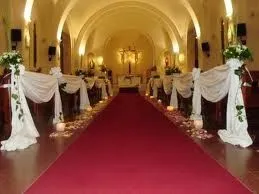 Decoración de una iglesia para una boda - Imagui