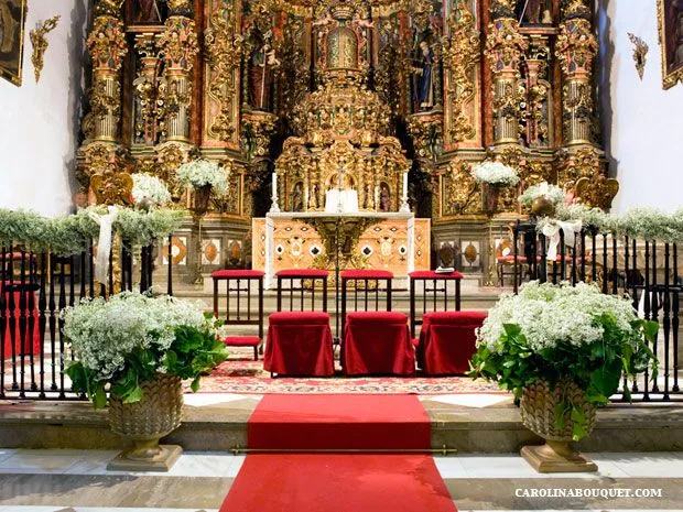 Decoracion de Iglesias para Bodas - Decoracion de Iglesias en Granada