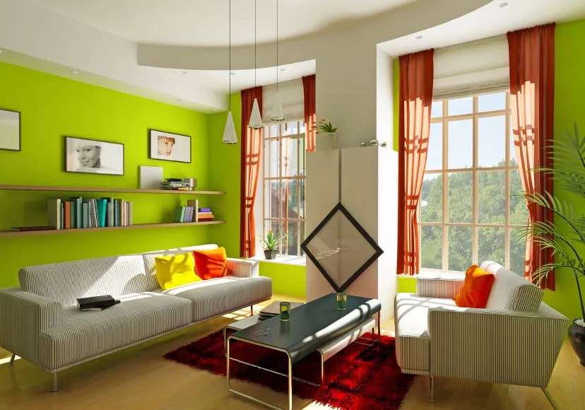 Decoración Interior con Colores Fríos: Azul y Verde | Ideas para ...