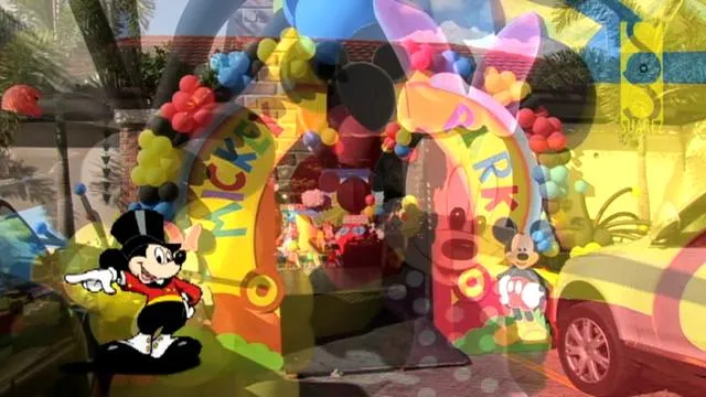 Decoración Jardin MICKEY MOUSE on Vimeo