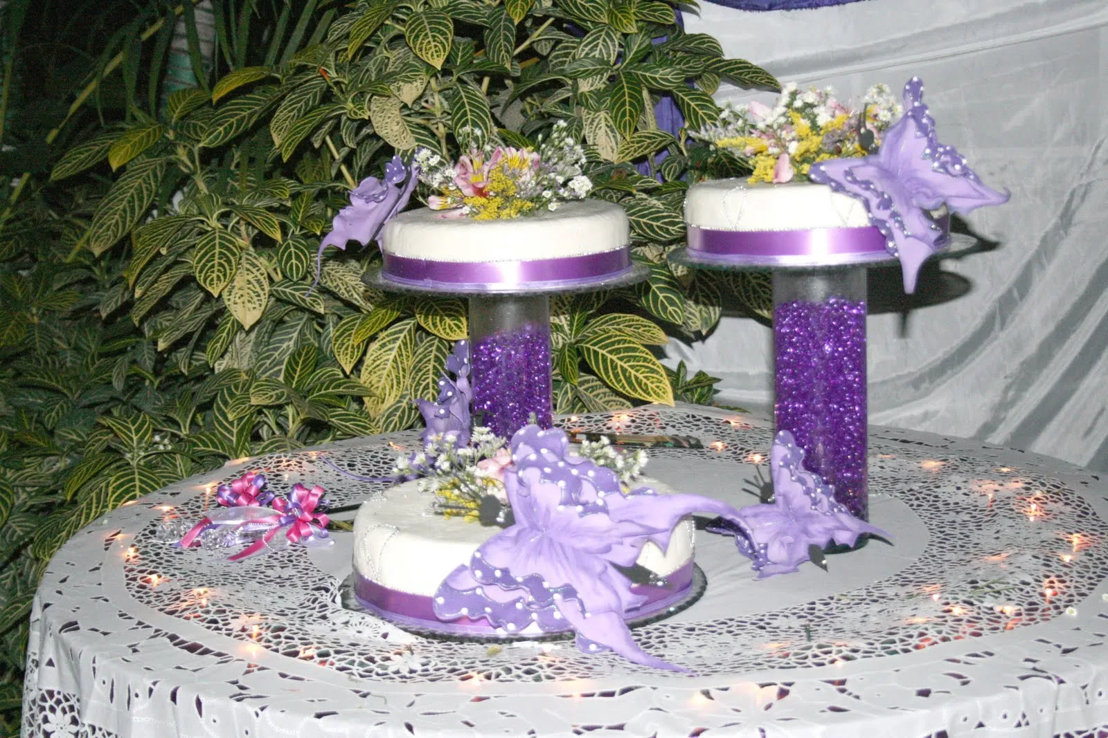 Decoracion en Lila -Morado