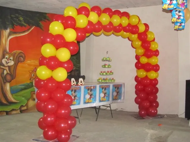 DECORACION MICKEY MOUSE FIESTAS INFANTILES |Fiestas infantiles ...