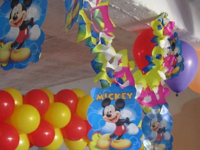 DECORACION MICKEY MOUSE FIESTAS INFANTILES Y RECREACIONISTAS ...