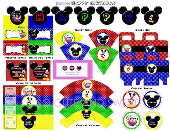 Imrpimibles para Halloween de Mickey Mouse - Imagui