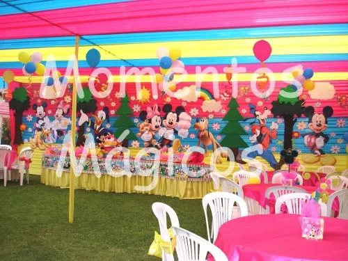 decoracion mickey mouse minnie momentos magicos 4 | Flickr - Photo ...