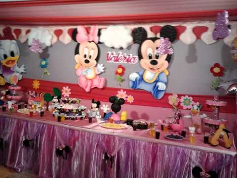 Decoracion de Minni Bebé EVENTOS D´LUXE Telf 2746021,rpc:987178428 ...